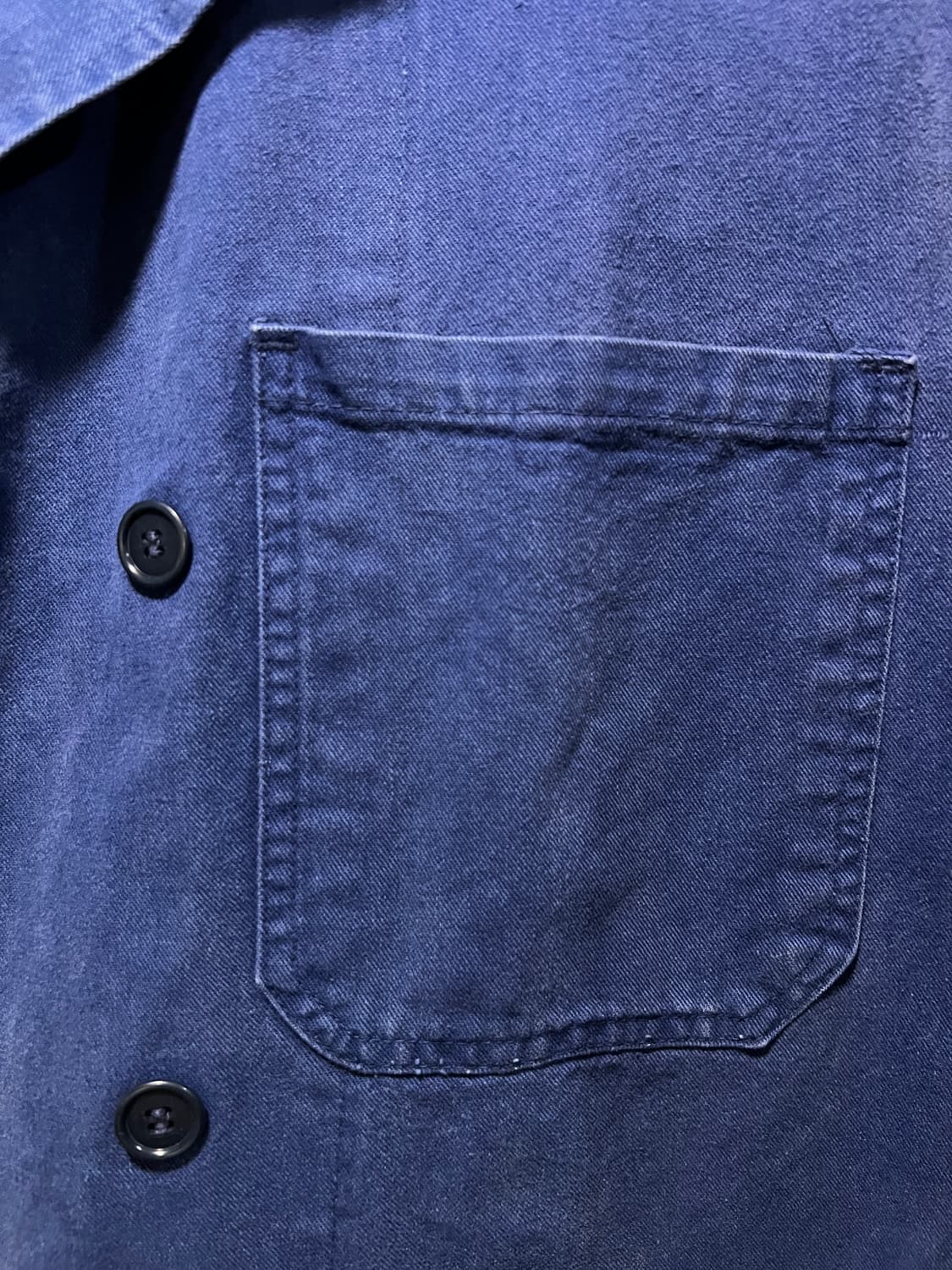 [XL]빈티지 워싱 더블 브레스트 프렌치 워크자켓 상품이미지3