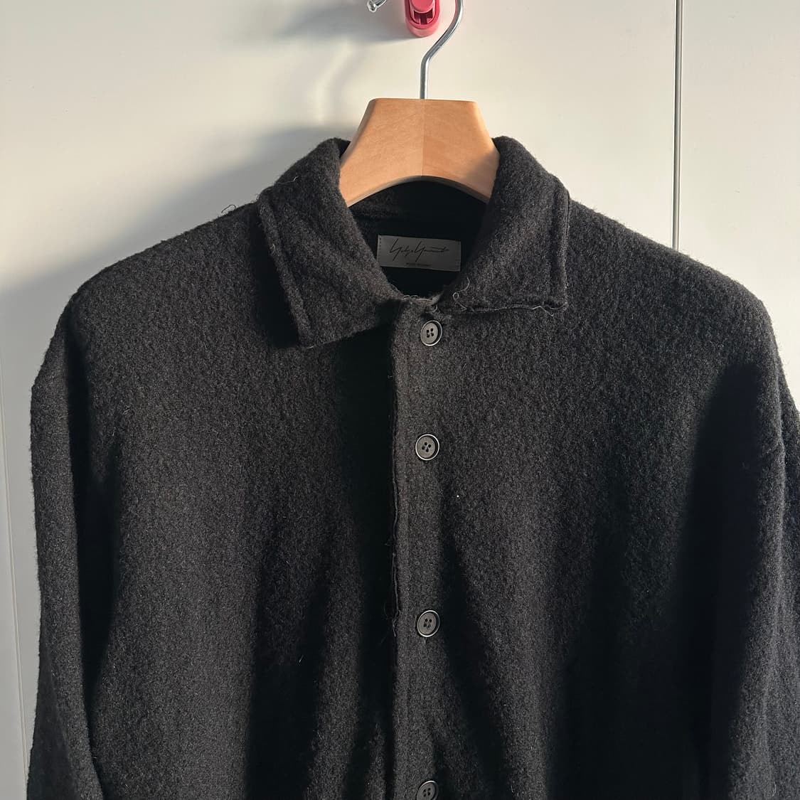 요지야마모토 뿌르옴므 알파카 코트 상품이미지4