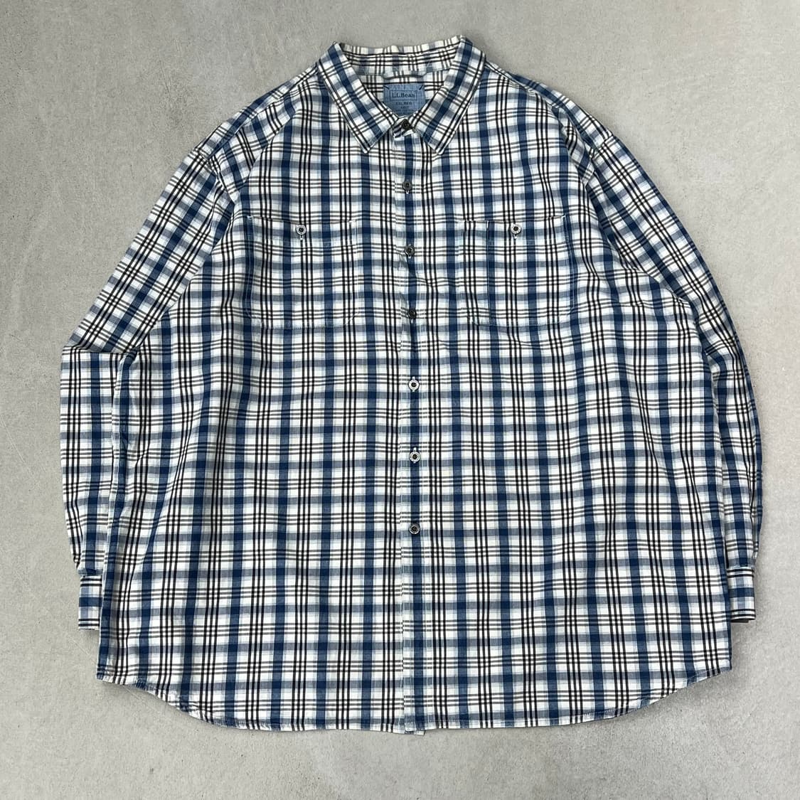 엘엘빈 워크 체크셔츠 s09484 상품이미지1