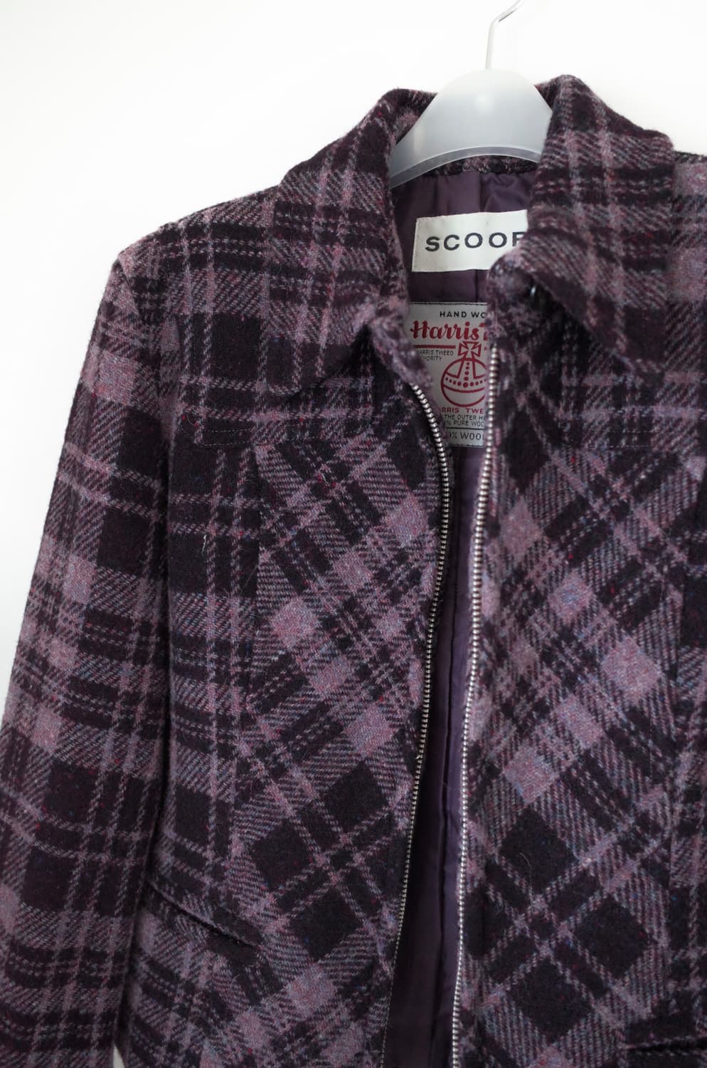 해리스 트위드 울 자켓 상품이미지3