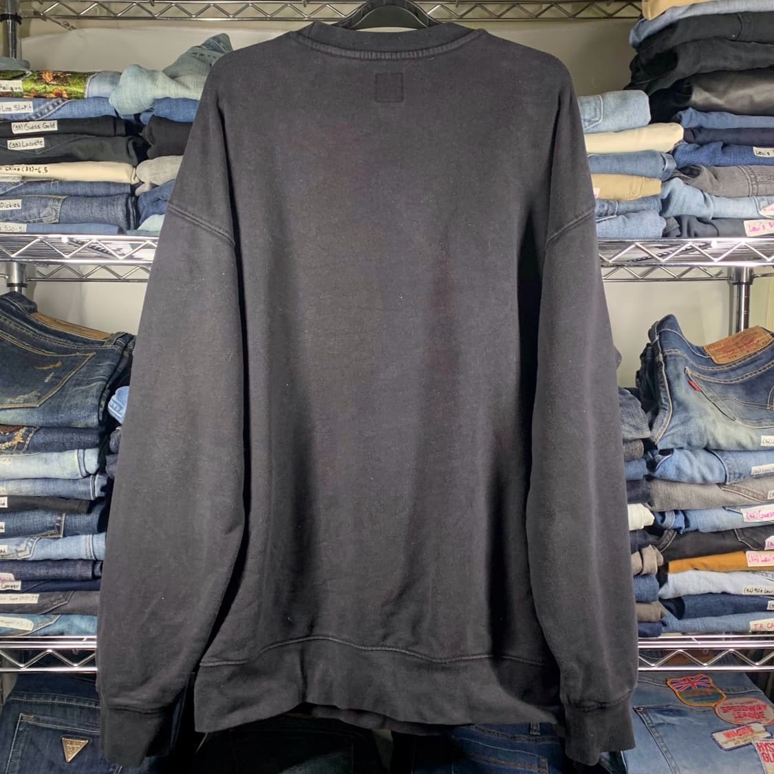 [표기 S, 실측 M] 리바이스 골드탭 맨투맨 스웻셔츠 상품이미지3