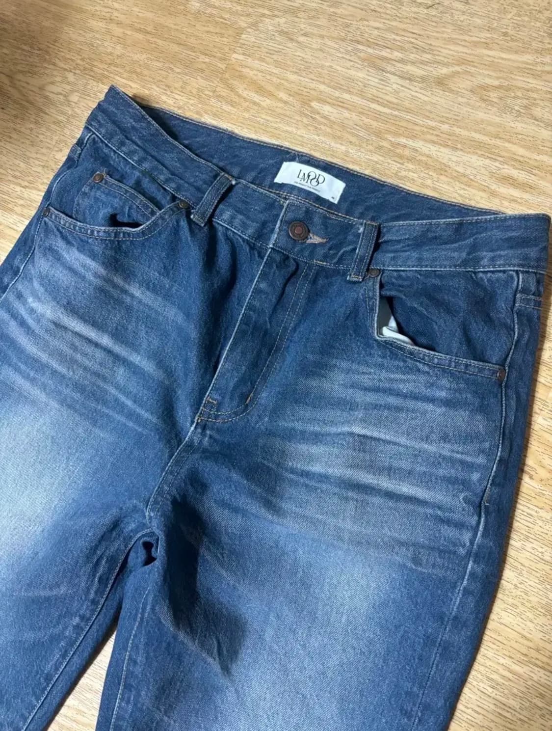 엘무드 / 잔느 플레어 데님 블루 / 48 상품이미지4