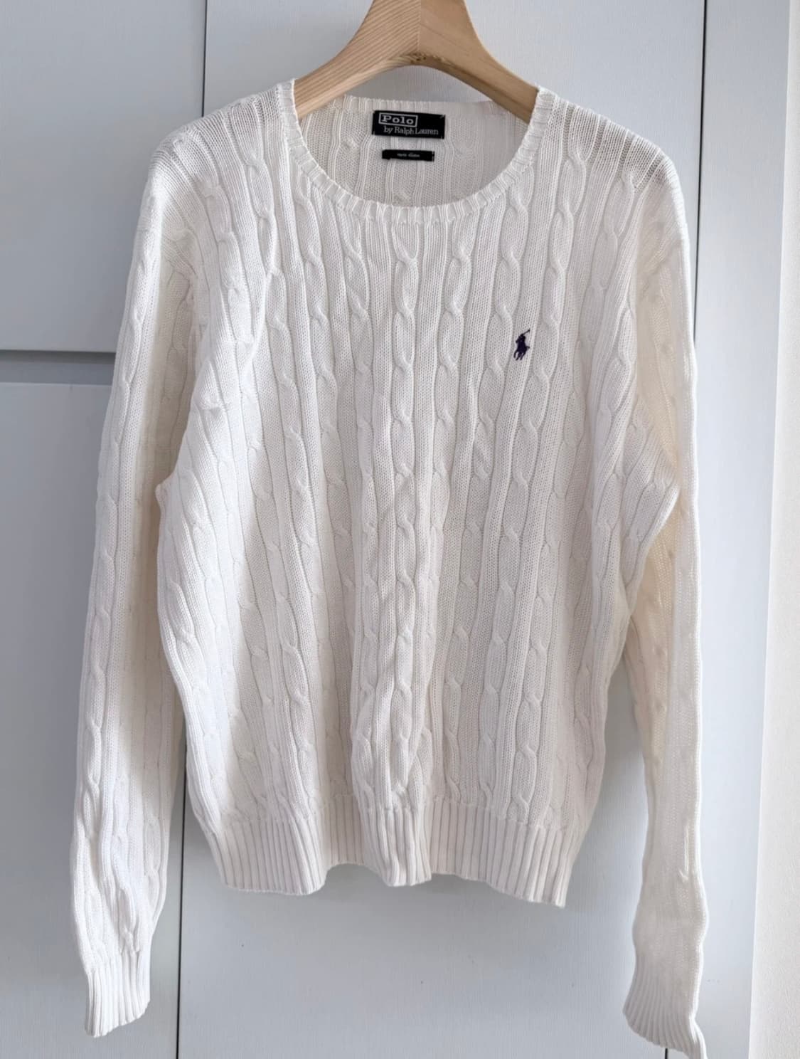 폴로 랄프로렌 코튼 쿨화이트 코트 상품이미지1