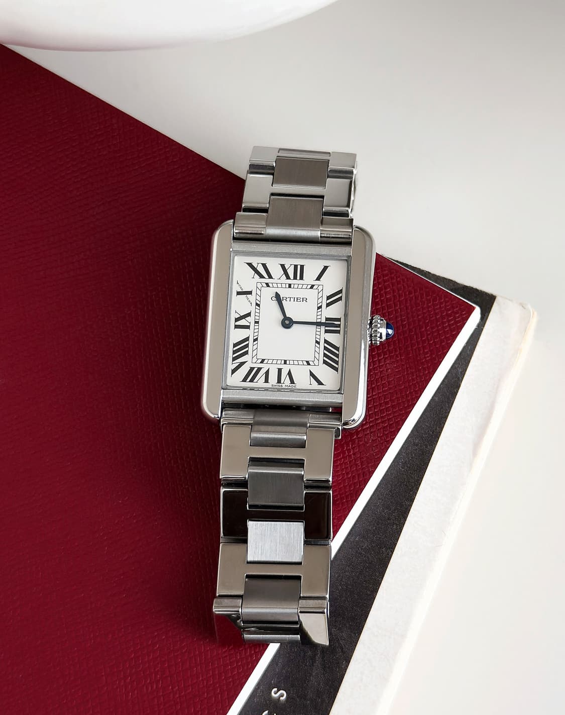 까르띠에 탱크 솔로 스틸 sm 사이즈 시계 상품이미지2