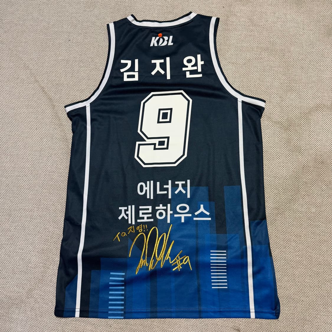 KBL KCC 김지완 농구 유니폼 상품이미지6