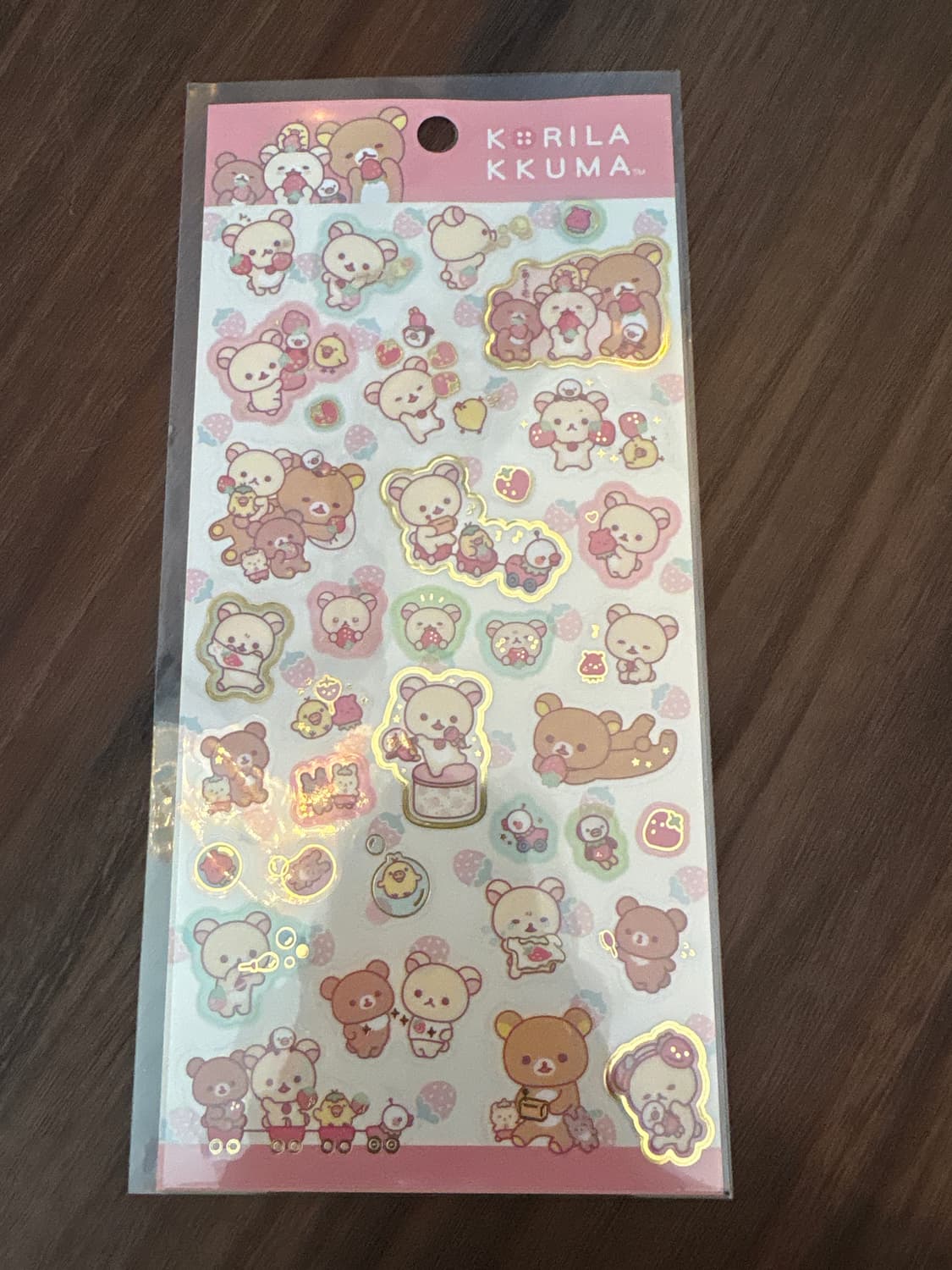 리락쿠마 스티커 상품이미지1