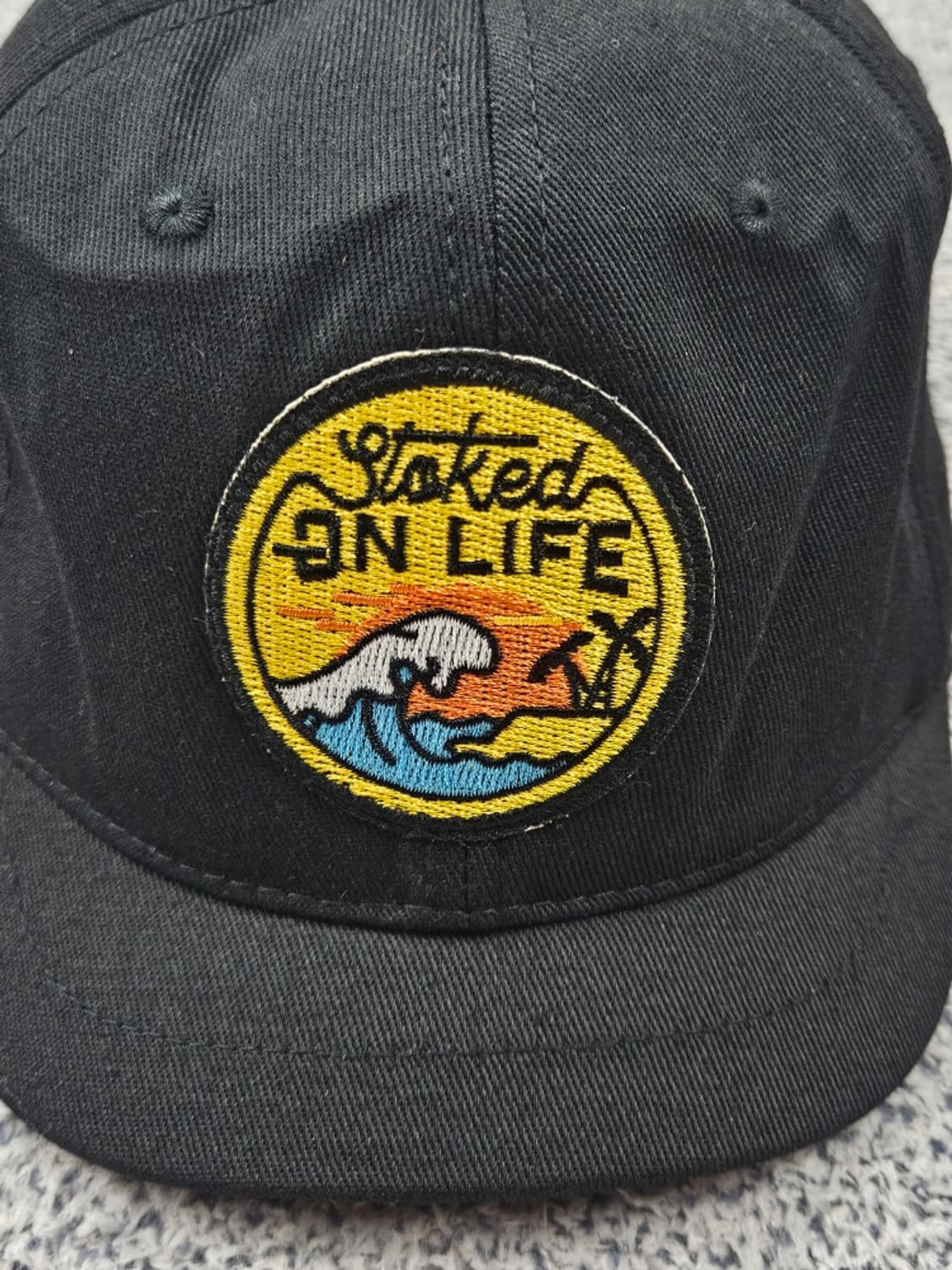 빈티지 패치 커스텀 숏 캡 모자 / 11900 상품이미지2