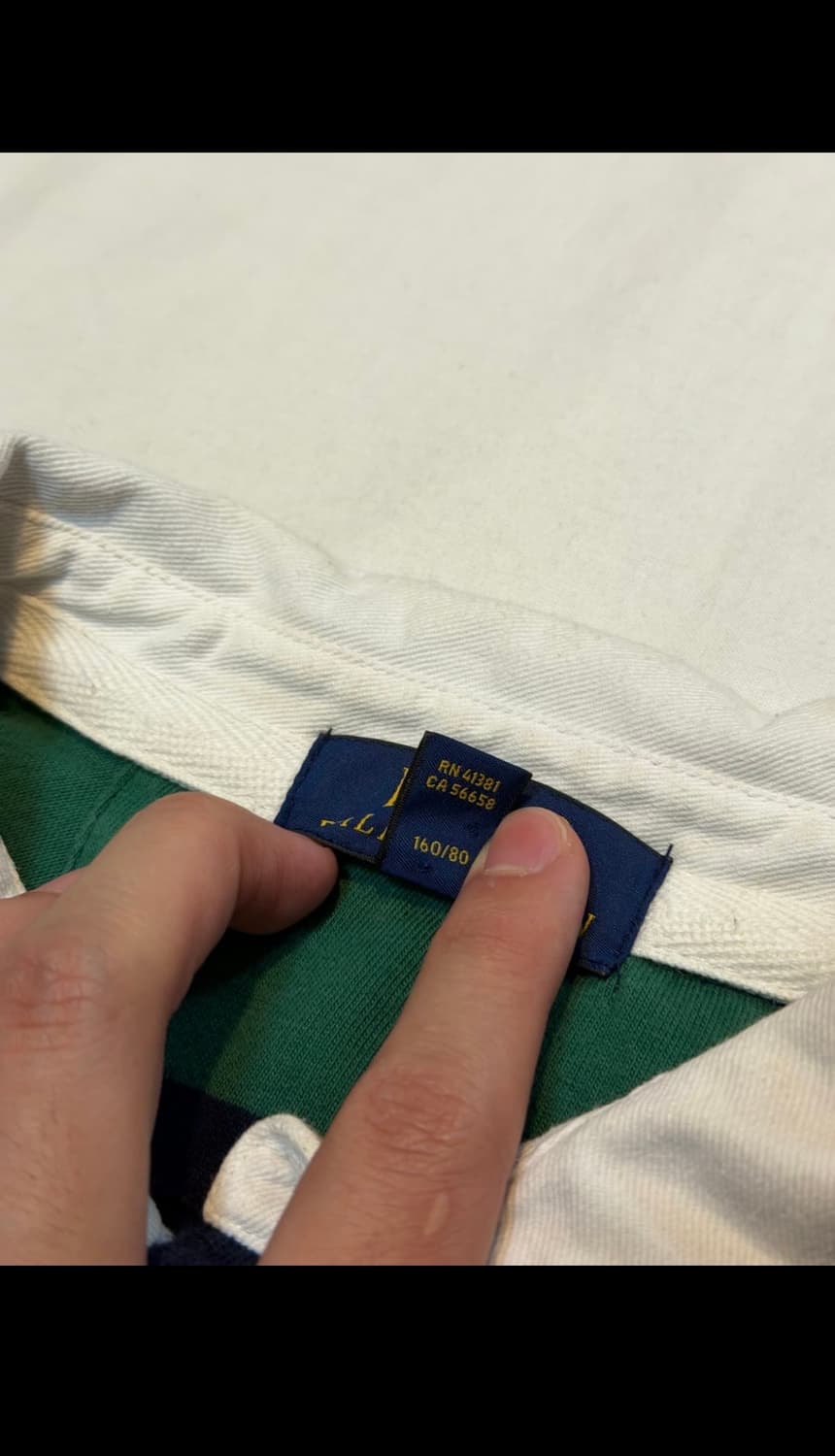 폴로 스트라이프 카라티 L 상품이미지3