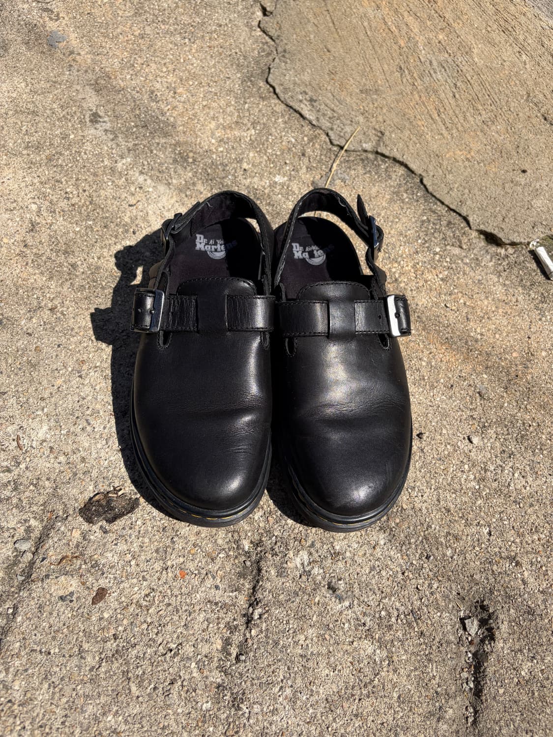 230) Dr. Martens 조지 버클 레더 뮬 상품이미지5