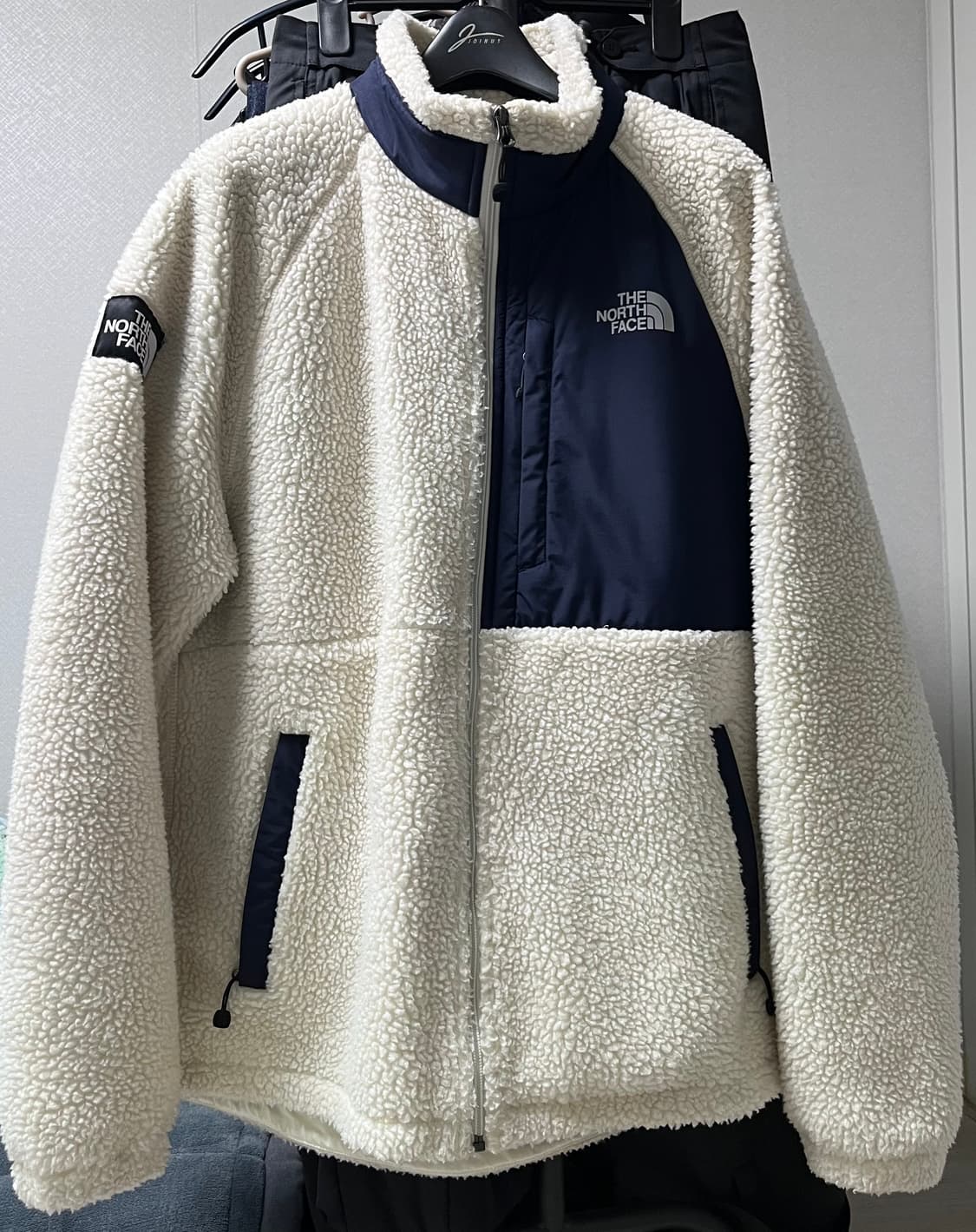 노스페이스 셰르파 플리스 자켓 아이보리 (화이트라벨) XL  상품이미지4