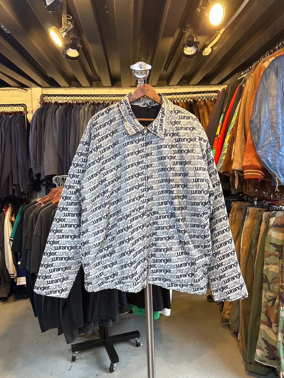 80-90s 랭글러 헤비웨이트 워크 자켓 Talon fastener 상품이미지1