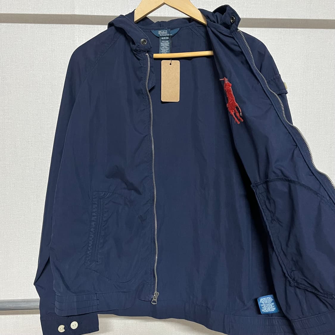폴로 랄프로렌 빅포니 네이비 후드 자켓 상품이미지6