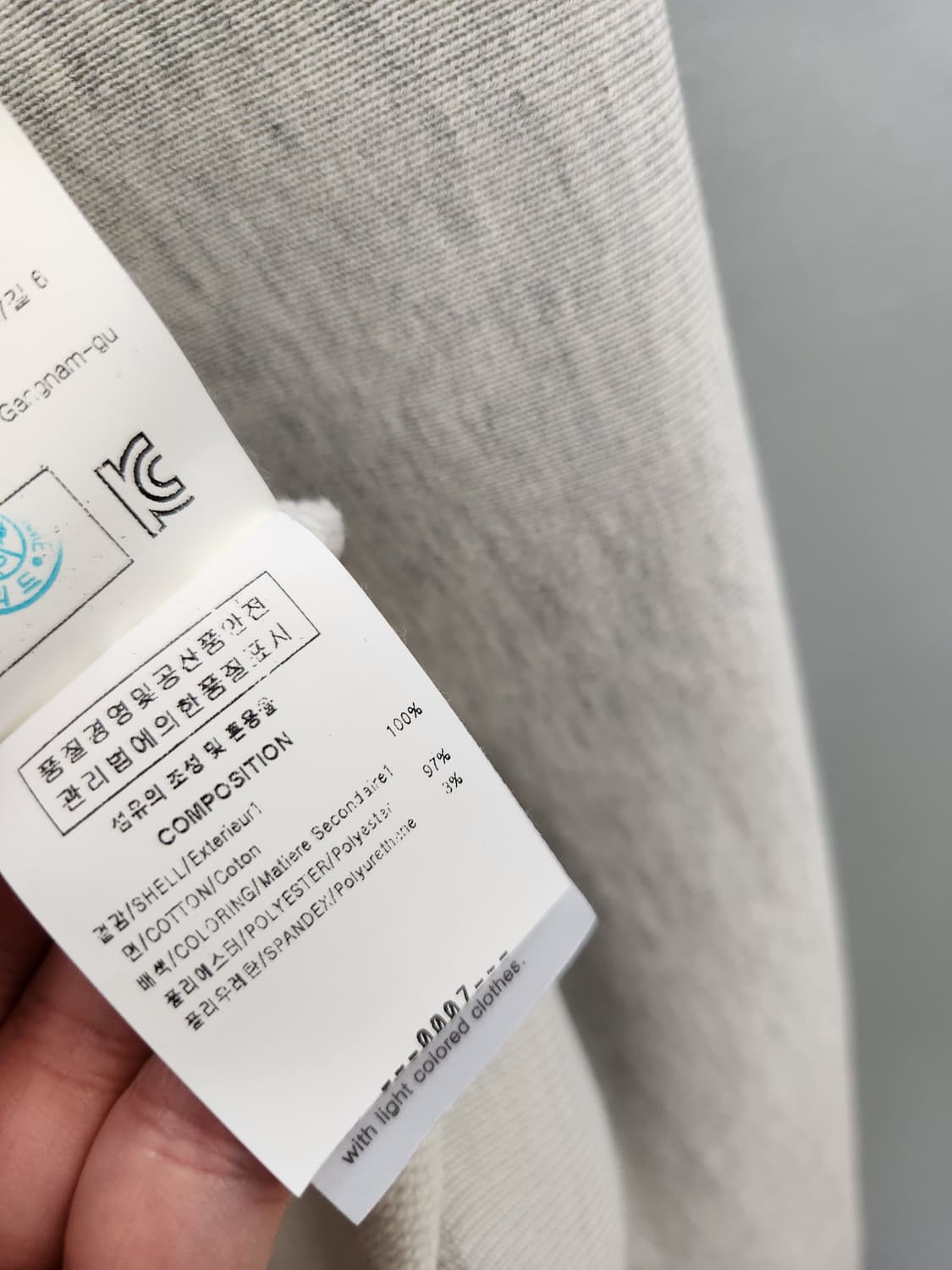 솔리드옴므 백프린트 오버핏 후드 상품이미지10