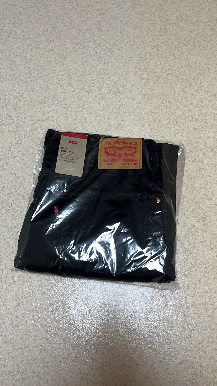 [32X30] 리바이스 517 블랙진 상품이미지1