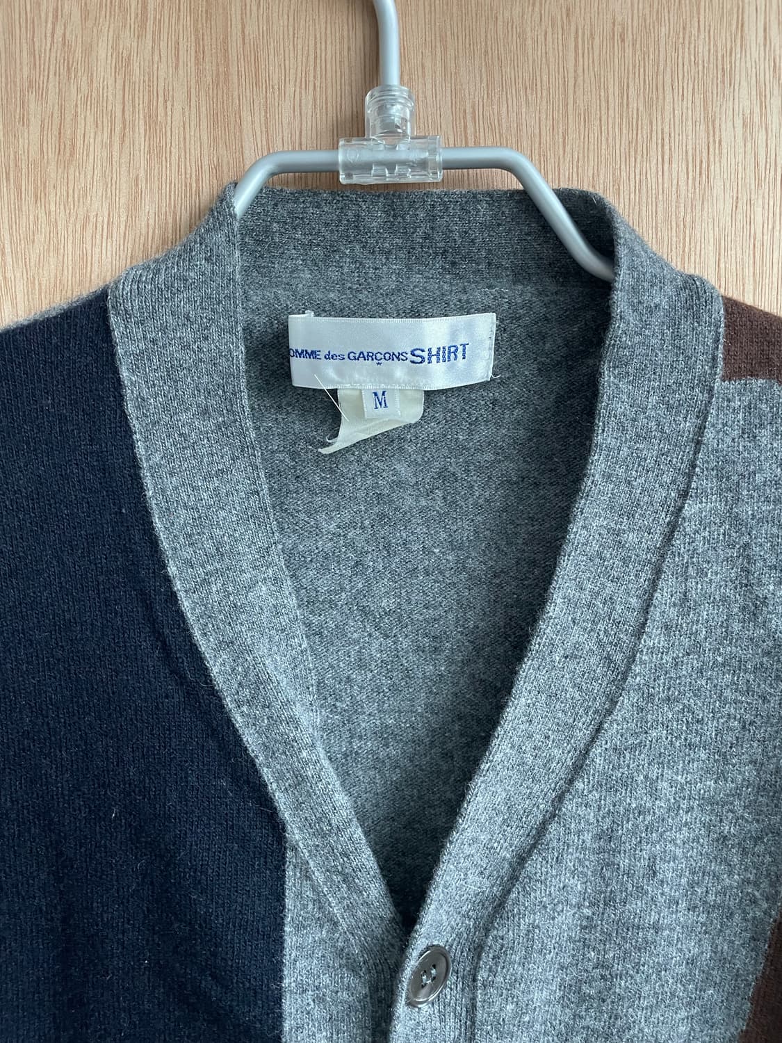 꼼데가르송 셔츠 패턴 가디건 상품이미지2