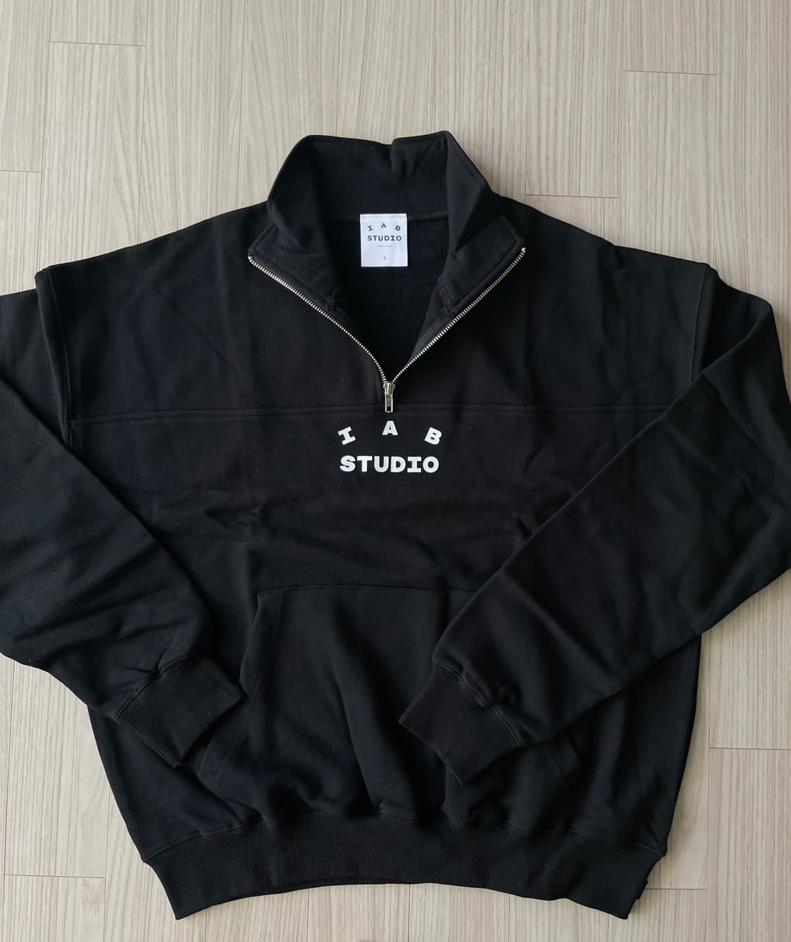 [새상품] 아이앱 스튜디오 스웻 하프 집업 상품이미지2