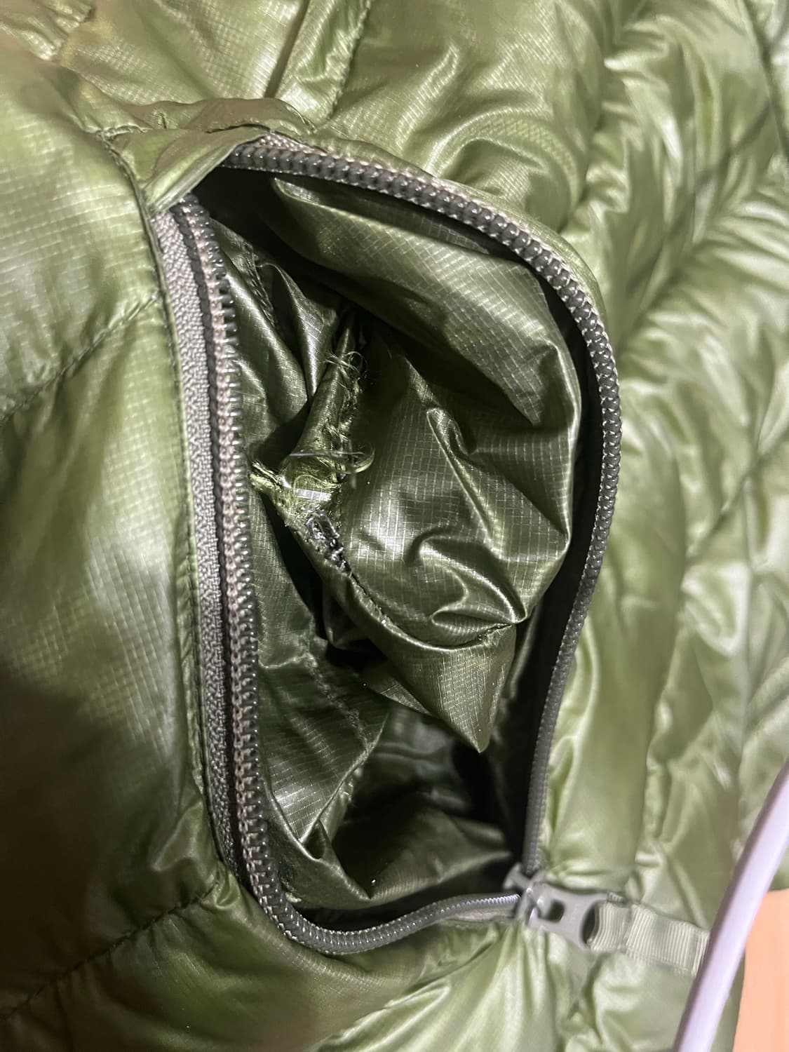 🔥할인[L] 24 슈프림 마이크로 다운 자켓 올리브 상품이미지10