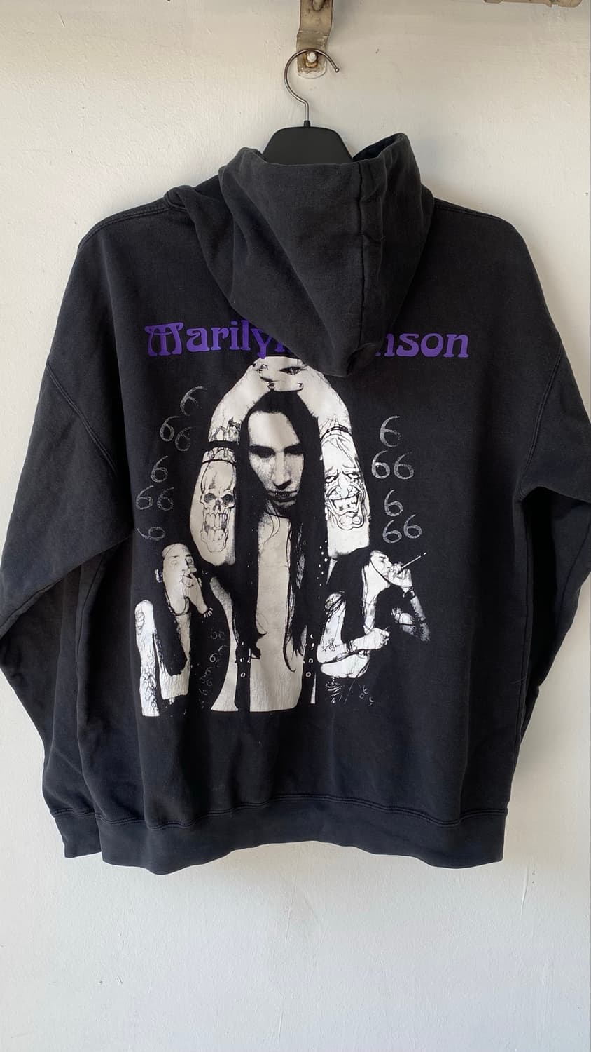빈티지 marilyn manson 마릴린 맨슨 후드 xl xxl 2xl 상품이미지1