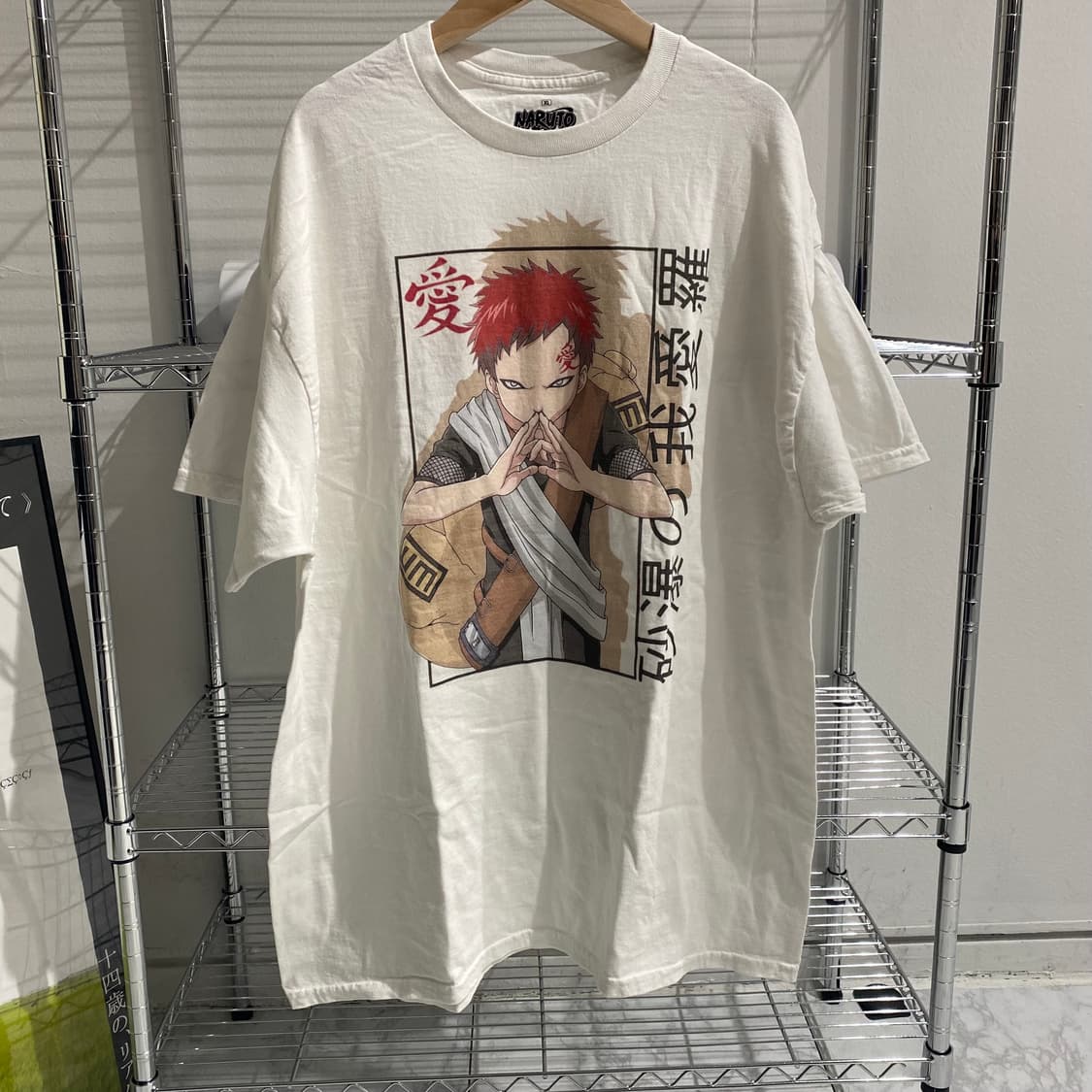 나루토 가아라 오피셜 애니메이션 티셔츠 상품이미지1