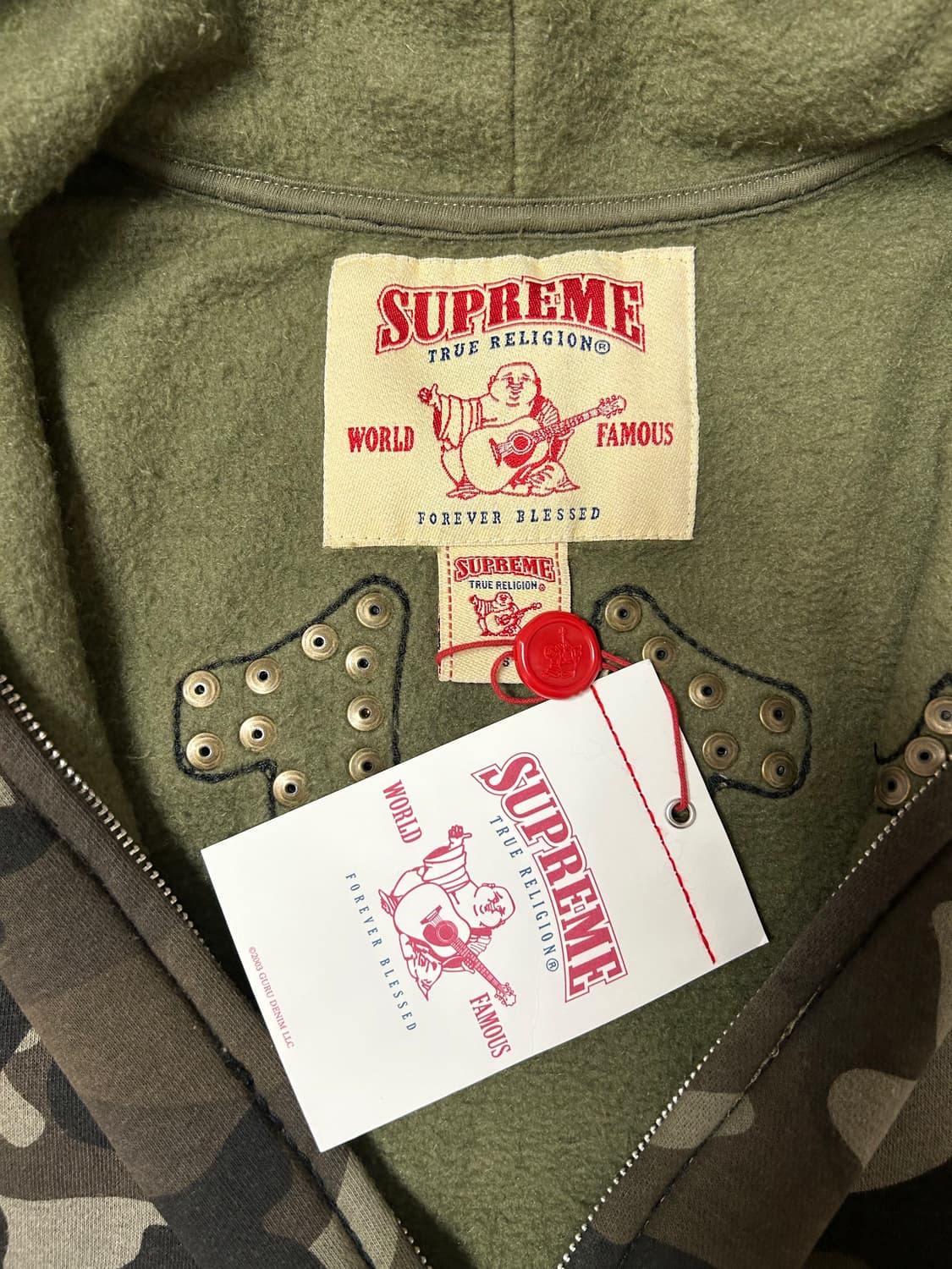 (S) 슈프림x트루릴리전 후드집업-25fw 상품이미지7