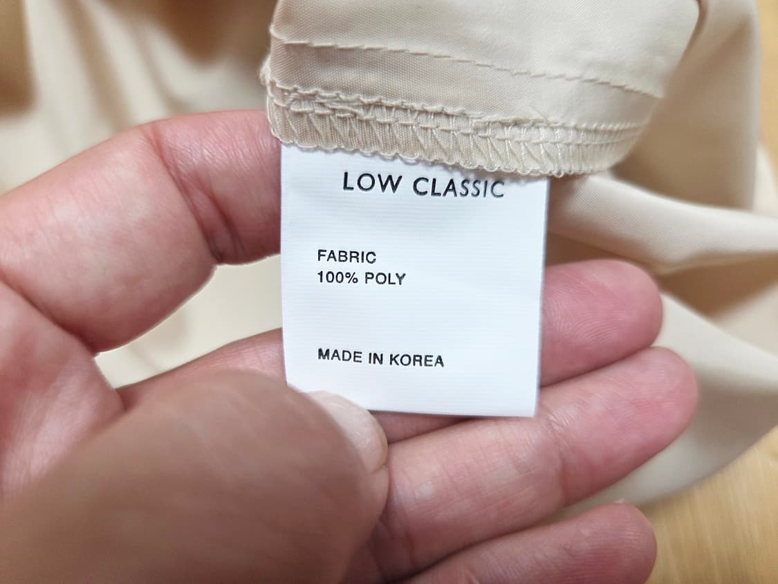 로클 바이 로우클래식(LOCLE) 원피스 55-66 새상품(베이지칼라) 상품이미지9