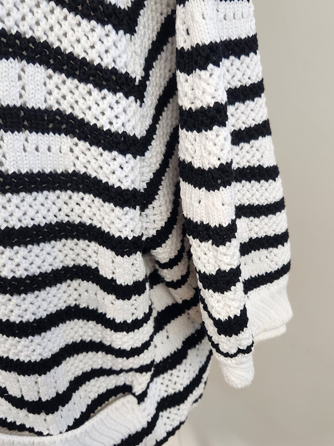 랑방 니트가디건 가슴둘레 82 22SS 상품이미지5