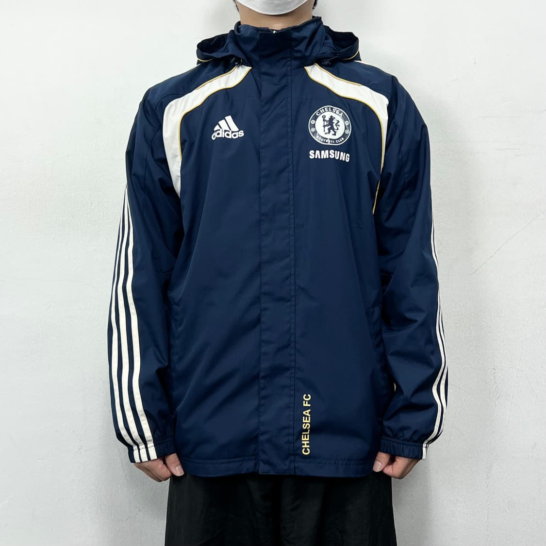 아디다스 삼선 10-11 삼성 첼시 FC 올웨더 바람막이 자켓 상품이미지2