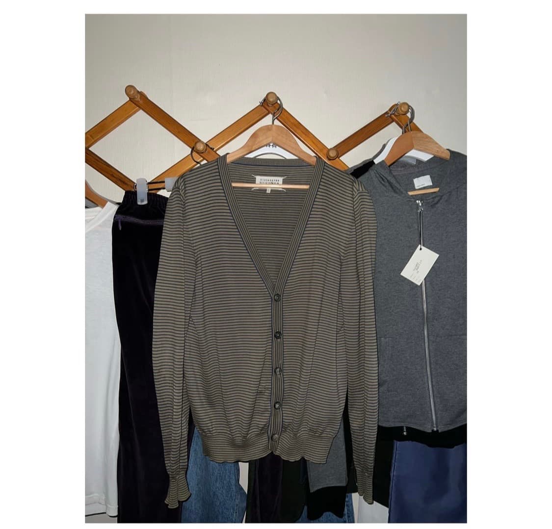 메종 마르지엘라 스트라이프 가디건 ( M ) 상품이미지1