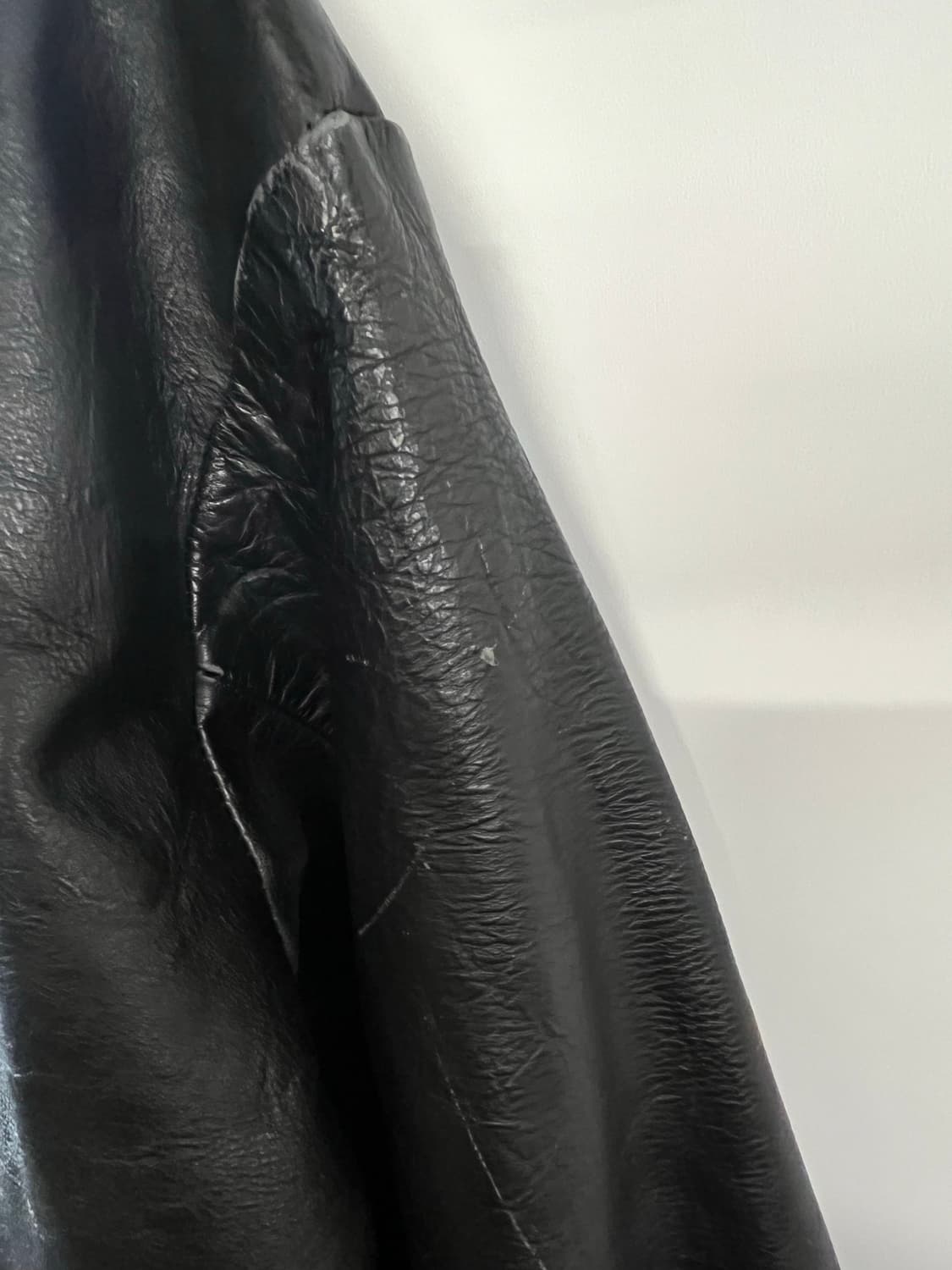 90s 올드갭 레더 자켓 상품이미지3