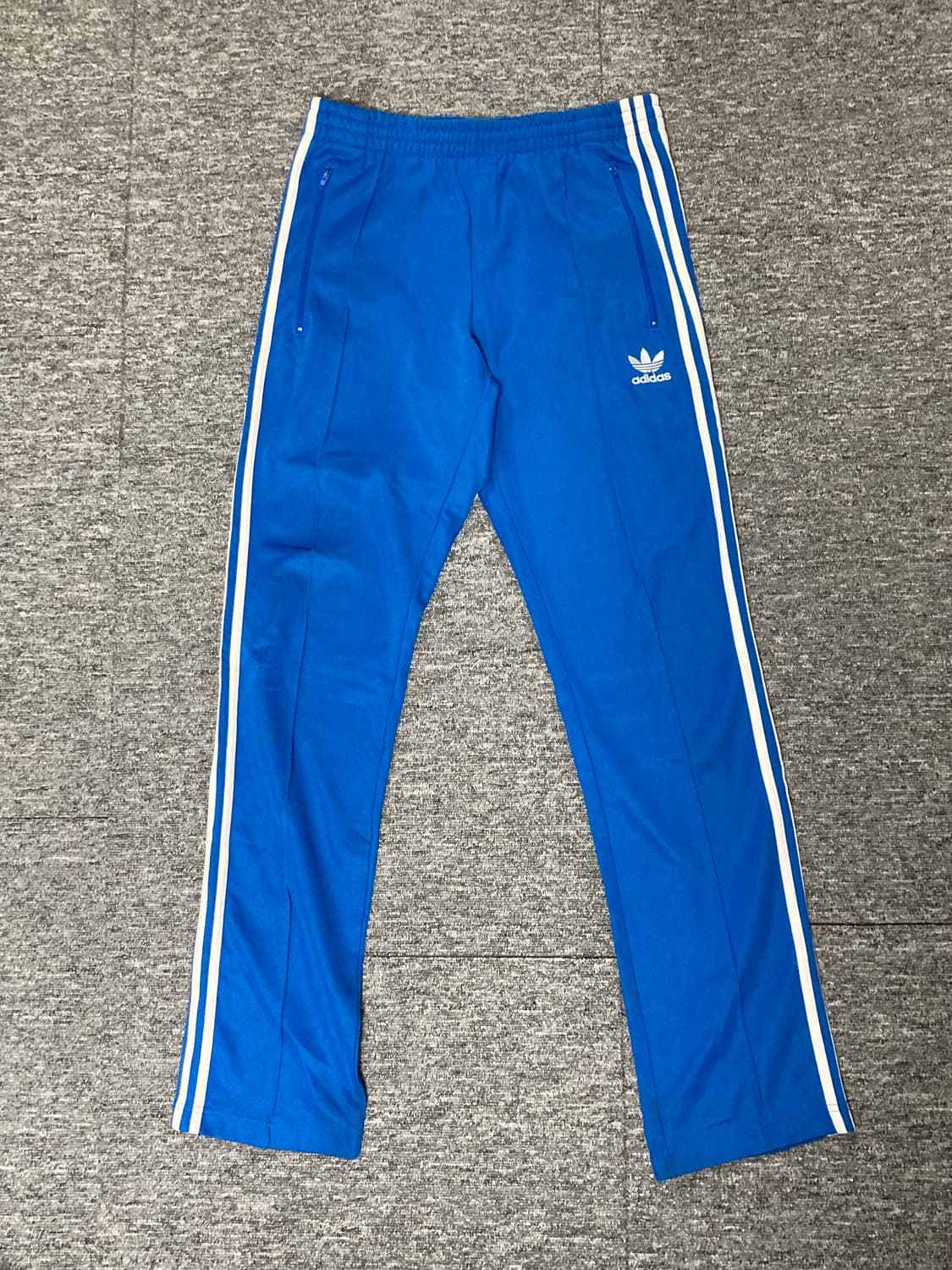 아디다스 삼선 트레이닝 트랙 팬츠 블루 100 상품이미지1