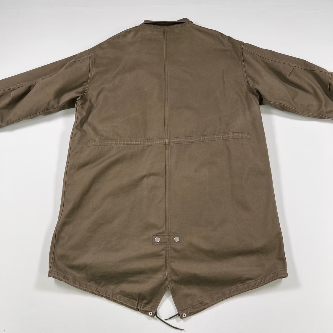 lafudge store 카키색 3M 신슐레이트 패딩 파카 상품이미지7