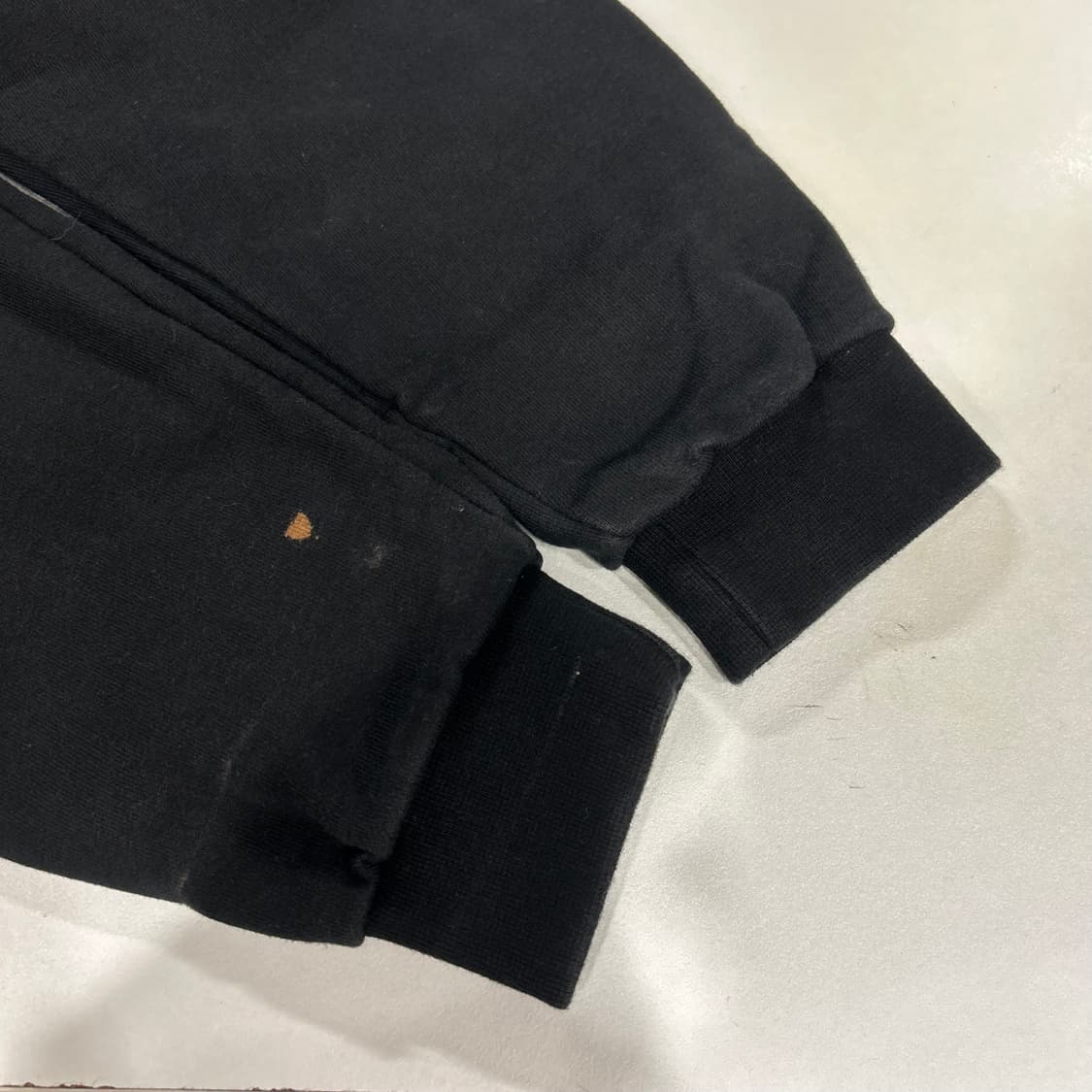 [L] 꼼데가르송 검정 하트 긴팔 티셔츠 B134 상품이미지6