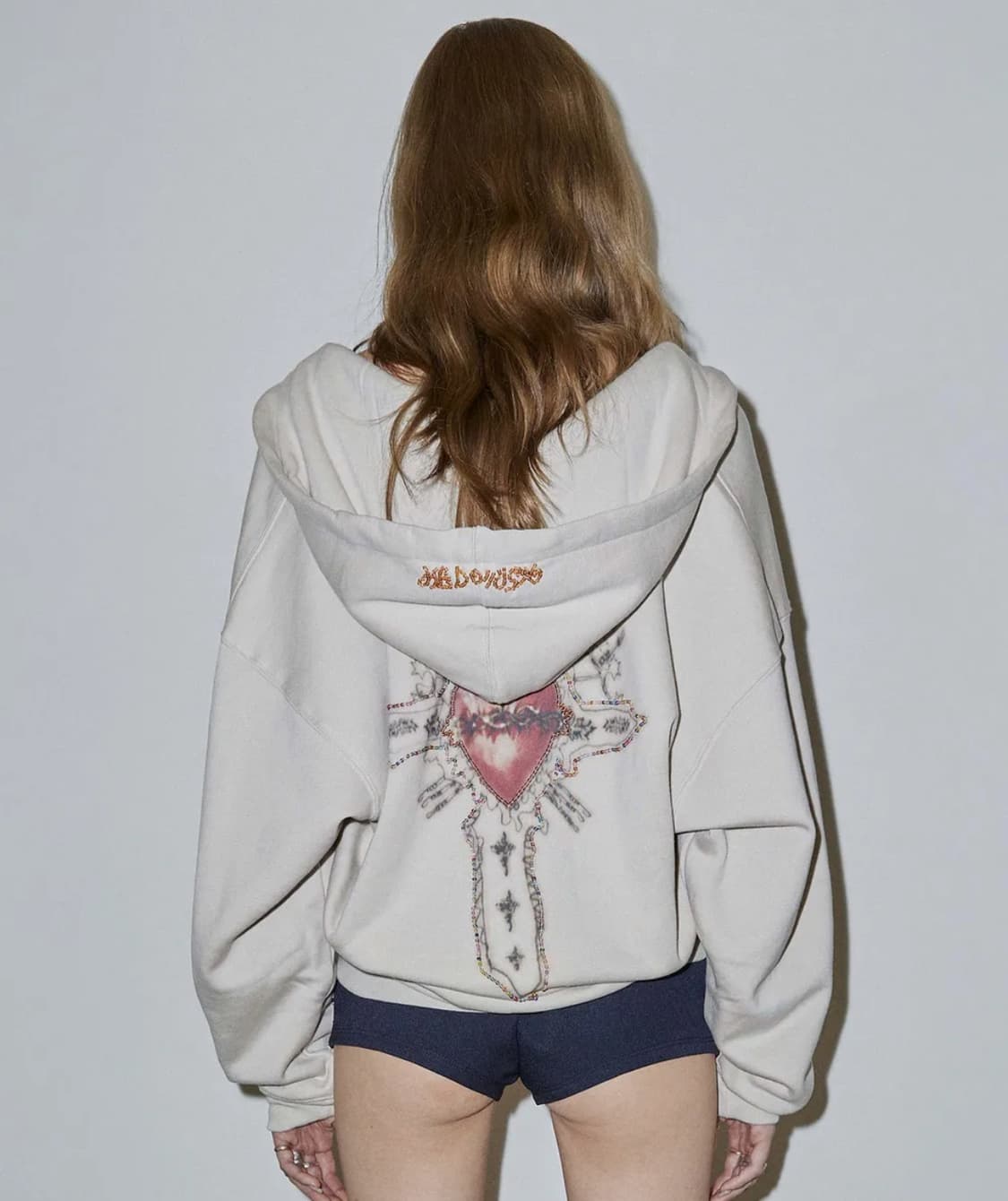 스컬프터 Beaded Saint Hoodie Zip-Up 후드집업 상품이미지1