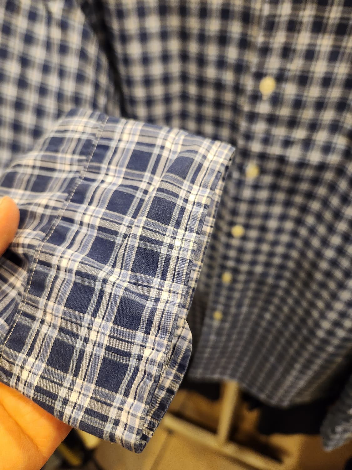 랄프로렌 체크 셔츠 상품이미지5