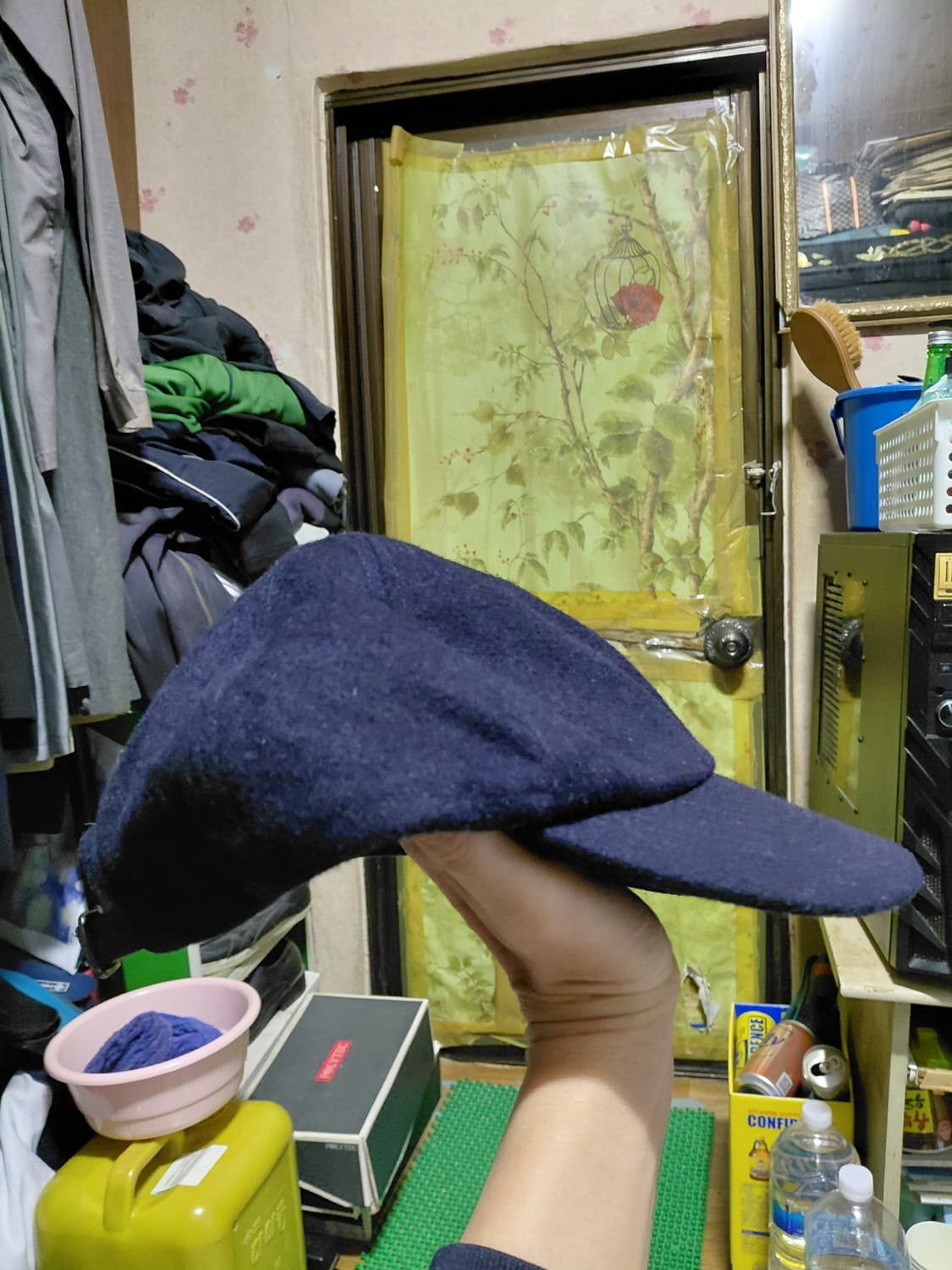 [유니클로]울,캐시미어 혼방 모자  상품이미지2