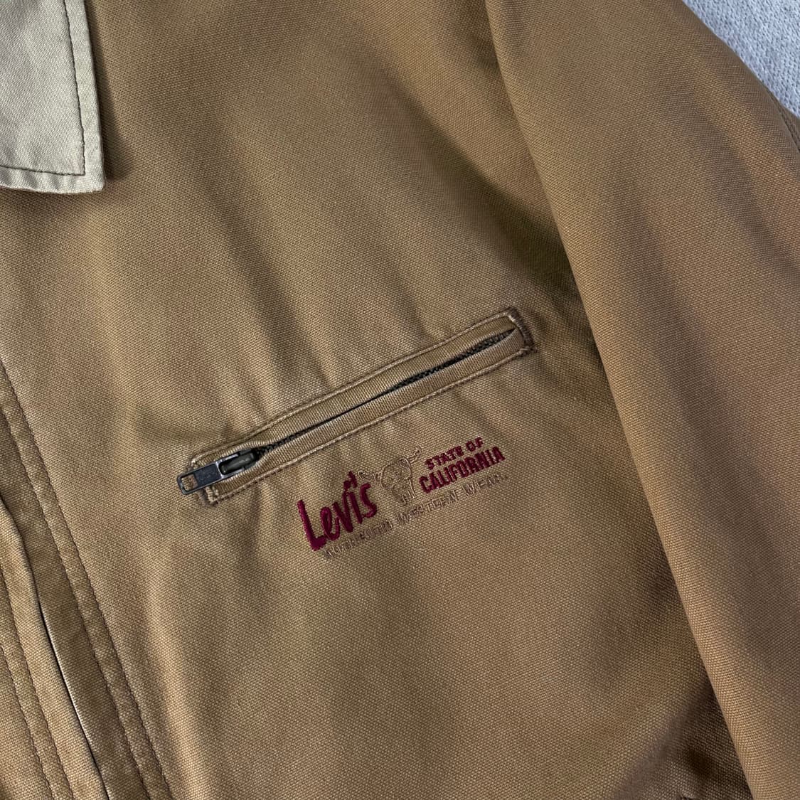 105 리바이스 90s 컨버스 다크 디트로이트 워크자켓 상품이미지2