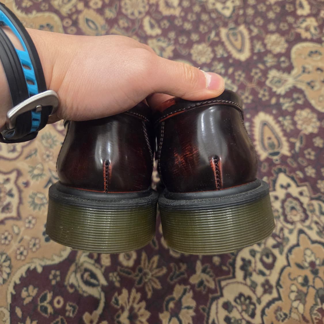 닥터마틴 아드리안 uk6 250-255 체리레드 체리우드 상품이미지3