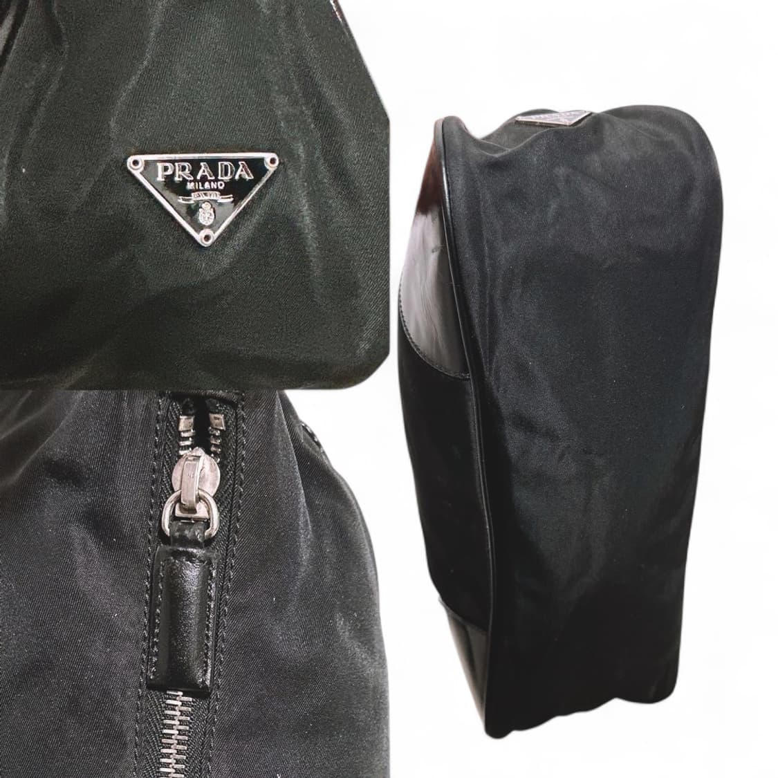 프라다 포코노 사이드 로고 호보백 상품이미지5