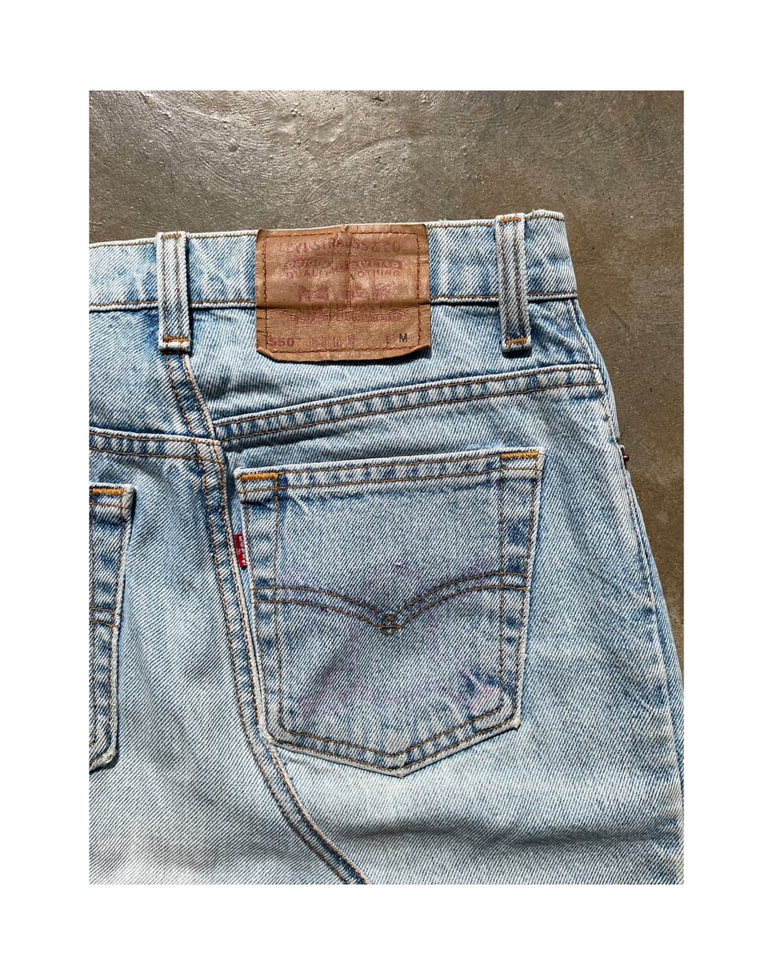 90’s Levi’s Keith Haring Denim Skirt  상품이미지4