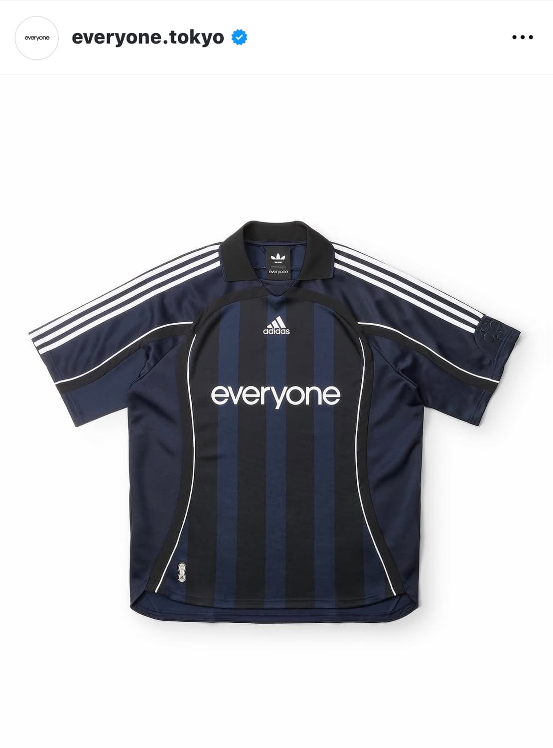 (XL) everyone x adidas jersey 레전드 잉크 상품이미지1