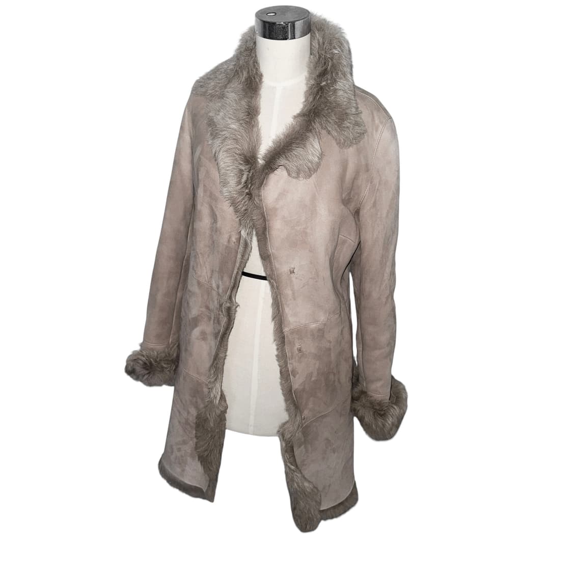 Nude Beige Long Mustang Jacket 상품이미지3