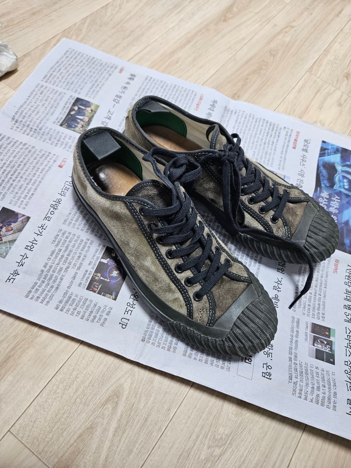 이스트로그 밀리터리 스니커즈 상품이미지2