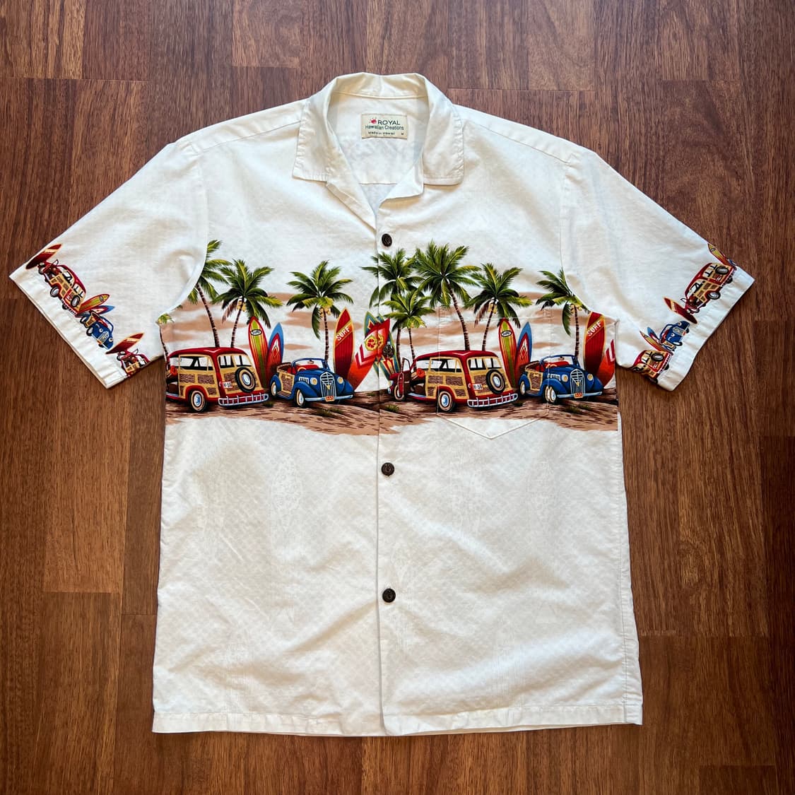 [M]90's ROYAL CREATIONS 하와이안 셔츠 상품이미지2