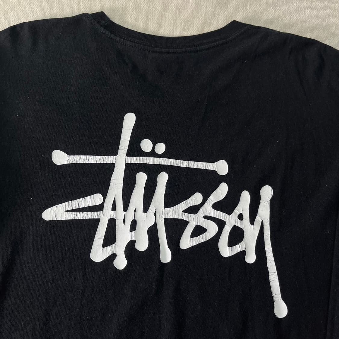 105 스투시 베이직 빅로고 롱슬리브 티셔츠 상품이미지6