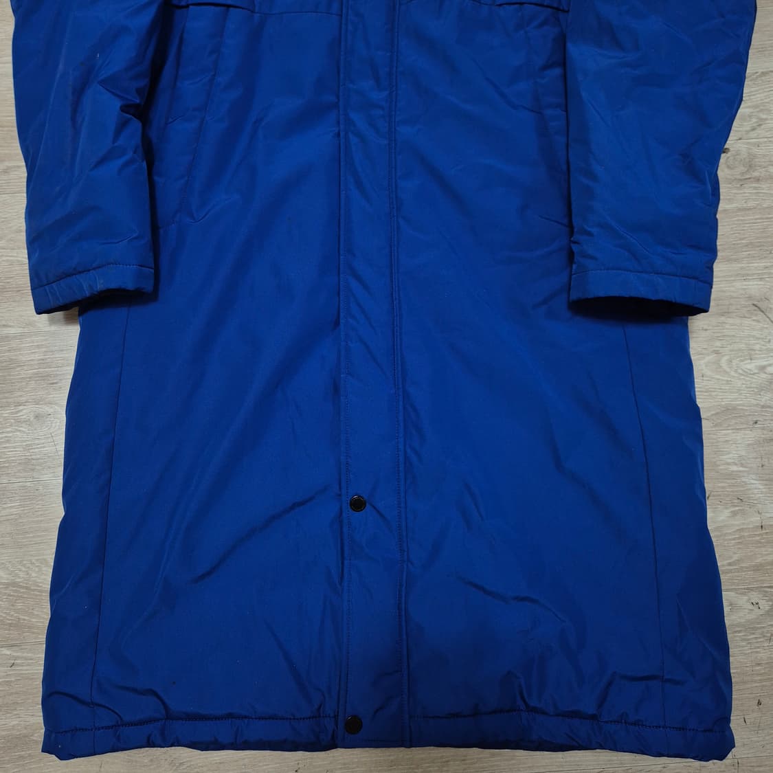 뉴발란스 배색 다운 후드 롱패딩 점퍼 L(100) 상품이미지3