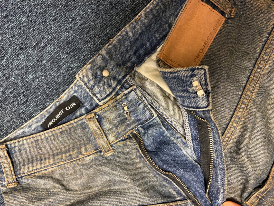 프로젝트 gr 코티드 백워드 데님 1size 상품이미지2