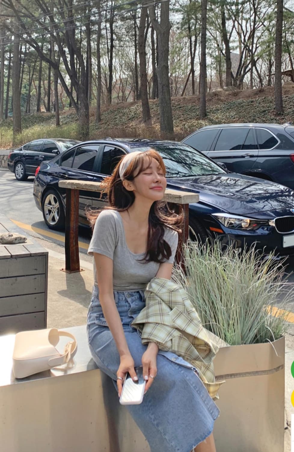 그레이 라운드 반팔티셔츠 상품이미지3