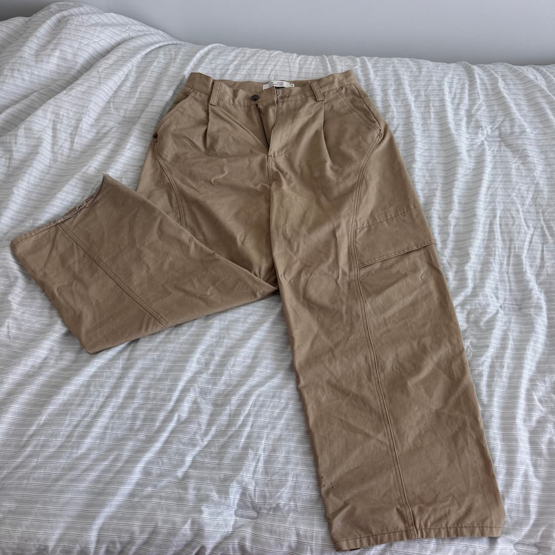 NOWANDTOMORROW 치노 팬츠(베이지) 상품이미지6