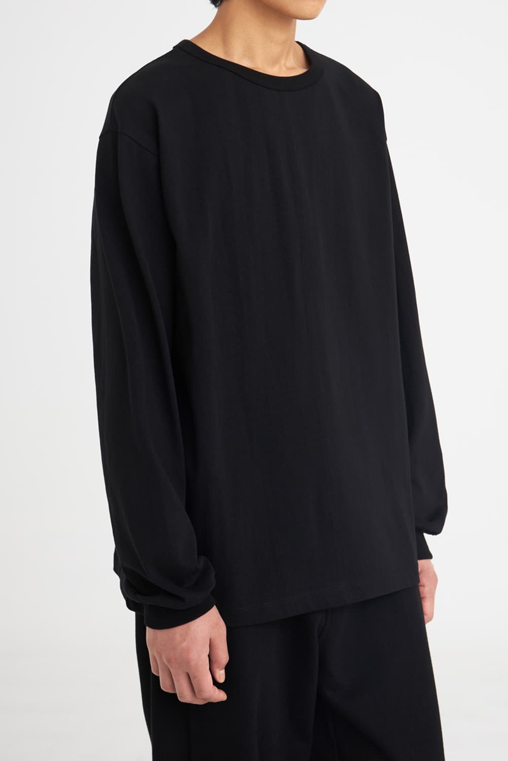 유스 패널드 롱슬리브 블랙 상품이미지1