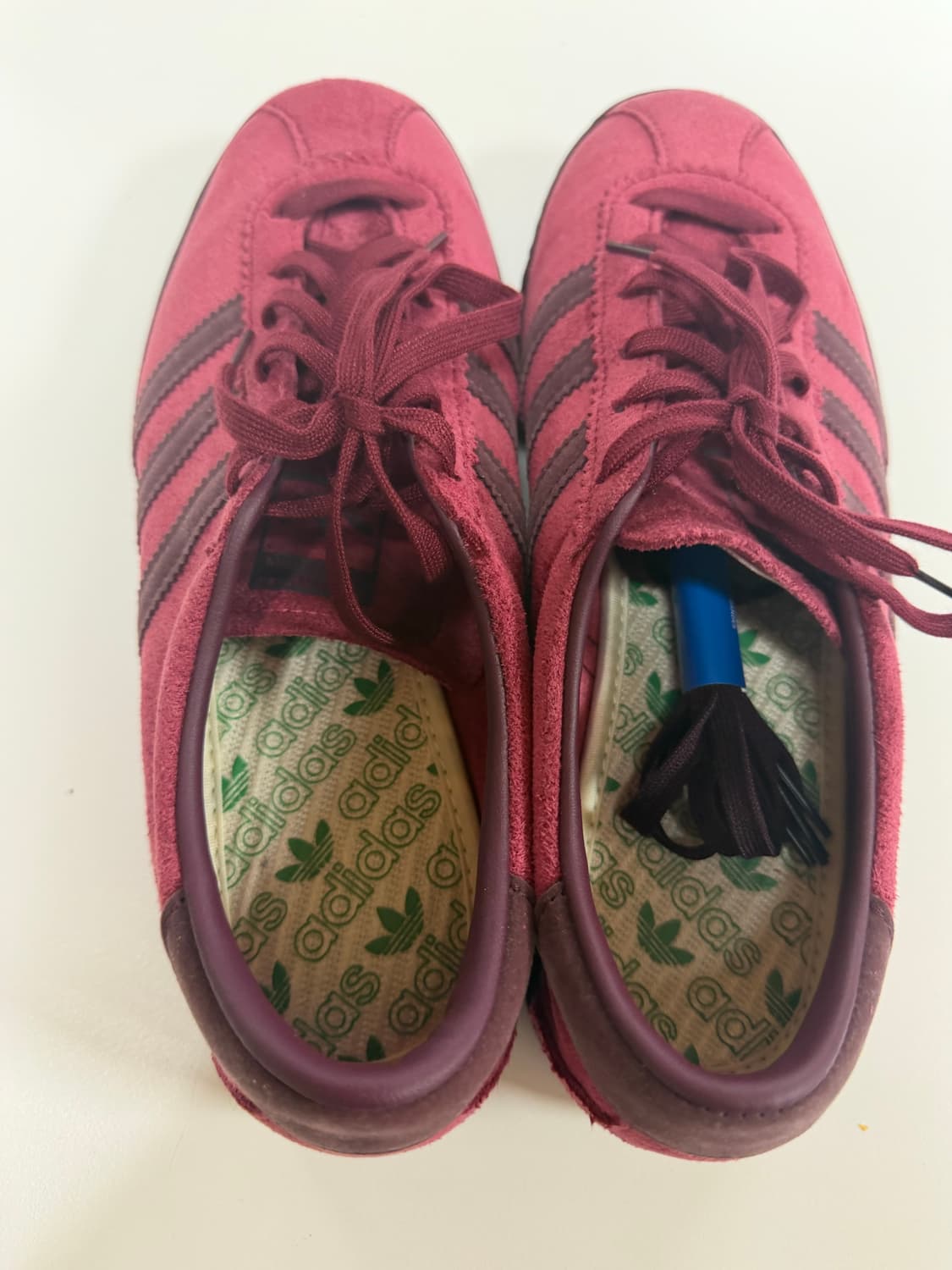 아디다스 토바코 그루엔 컬리지에이트 버건디(245사이즈) 상품이미지2